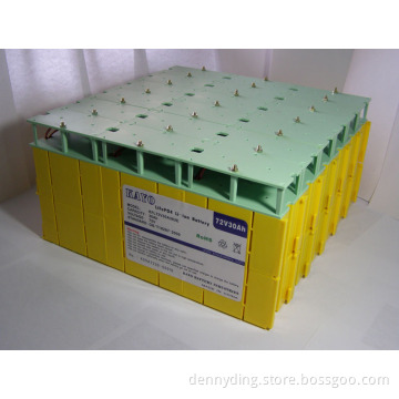 72V30AH LiFePO4 battery pack